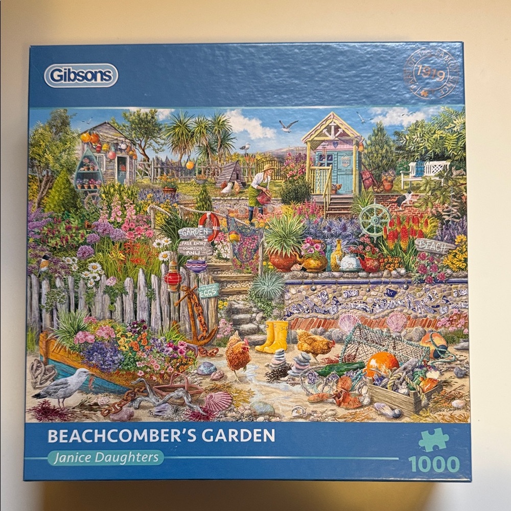 Gibson - Beachcomber's Garden- 1000 piece  Puzzle
